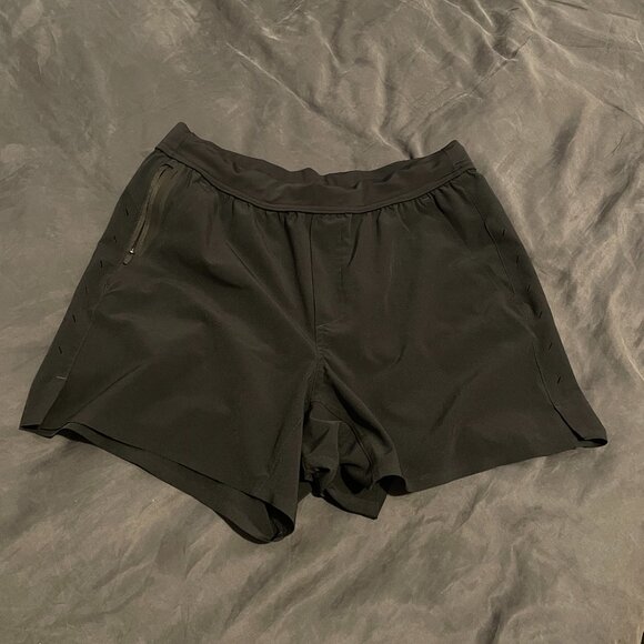 TEN THOUSAND Interval Short Mens Athletic Shorts 5 Inch Inseam Medium Black - Picture 1 of 7